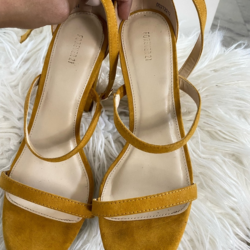 yellow heels